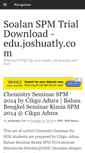 Mobile Screenshot of edu.joshuatly.com